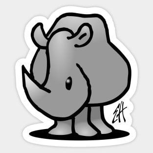 Rhino Sticker